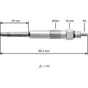 Valeo | Glühkerze | 345102