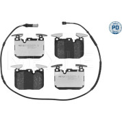 Meyle | Bremsbelagsatz, Scheibenbremse | 025 250 2818/PD