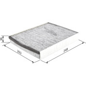 BOSCH | Filter, Innenraumluft | 1 987 432 598