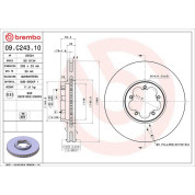 Brembo | Bremsscheibe | 09.C243.10