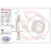 Brembo | Bremsscheibe | 09.A454.11