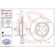 Brembo | Bremsscheibe | 09.A402.11