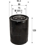 Valeo | Ölfilter | 586076