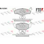 FTE | Bremsbelagsatz, Scheibenbremse | 9010232