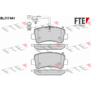 FTE | Bremsbelagsatz, Scheibenbremse | 9010692