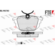 FTE | Bremsbelagsatz, Scheibenbremse | 9010272
