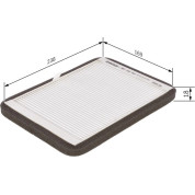 BOSCH | Filter, Innenraumluft | 1 987 432 061