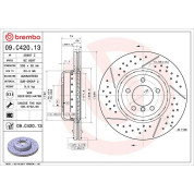 Brembo | Bremsscheibe | 09.C420.13
