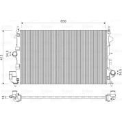 Valeo | Kühler, Motorkühlung | 734982