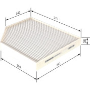 BOSCH | Filter, Innenraumluft | 1 987 435 016