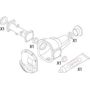 Corteco | Dichtungssatz, Differential | 19536138