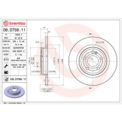 Brembo | Bremsscheibe | 08.D759.11