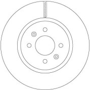 TRW | Bremsscheibe | DF6842