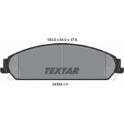 Textar | Bremsbelagsatz, Scheibenbremse | 2416401