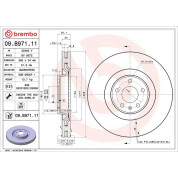 Brembo | Bremsscheibe | 09.B971.11
