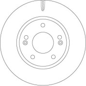 TRW | Bremsscheibe | DF6936
