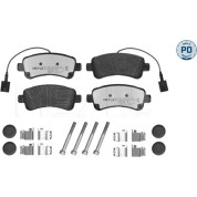 Meyle | Bremsbelagsatz, Scheibenbremse | 025 259 8721/PD