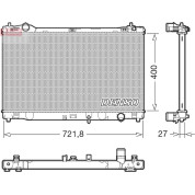 Denso | Kühler, Motorkühlung | DRM47004