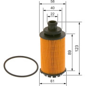 BOSCH | Ölfilter | F 026 407 214