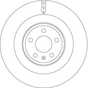 TRW | Bremsscheibe | DF6343S