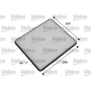 Valeo | Filter, Innenraumluft | 698773