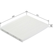 BOSCH | Filter, Innenraumluft | 1 987 432 188