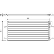 Valeo | Kondensator, Klimaanlage | 814029