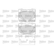 Valeo | Bremsbelagsatz, Scheibenbremse | 601669