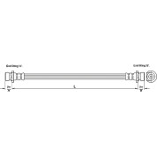 Metzger | Bremsschlauch | 4110183
