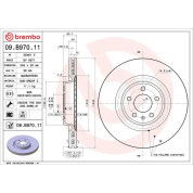 Brembo | Bremsscheibe | 09.B970.11