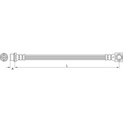 Metzger | Bremsschlauch | 4116223