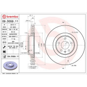Brembo | Bremsscheibe | 09.D059.11