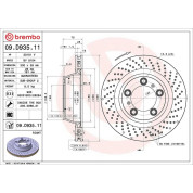 Brembo | Bremsscheibe | 09.D935.11