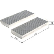 BOSCH | Filter, Innenraumluft | 1 987 435 534