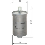 BOSCH | Kraftstofffilter | 0 450 905 007