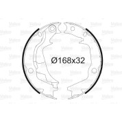 Valeo | Bremsbackensatz, Feststellbremse | 564138