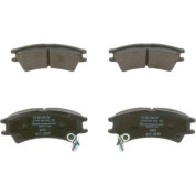 BOSCH | Bremsbelagsatz, Scheibenbremse | 0 986 424 575