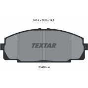 Textar | Bremsbelagsatz, Scheibenbremse | 2146801