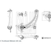 Blue Print | Lenker, Radaufhängung | ADBP860197