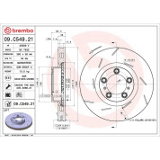 Brembo | Bremsscheibe | 09.C549.21