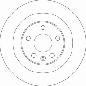 TRW | Bremsscheibe | DF6588