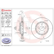 Brembo | Bremsscheibe | 09.C710.11