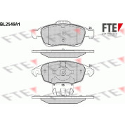 FTE | Bremsbelagsatz, Scheibenbremse | 9010797