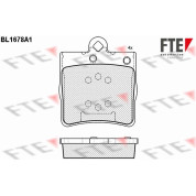 FTE | Bremsbelagsatz, Scheibenbremse | 9010287
