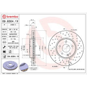 Brembo | Bremsscheibe | 09.8304.1X