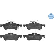Meyle | Bremsbelagsatz, Scheibenbremse | 025 245 7415/W