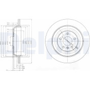 Delphi | Bremsscheibe | BG4031