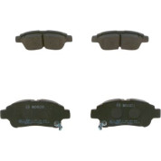 BOSCH | Bremsbelagsatz, Scheibenbremse | 0 986 424 535