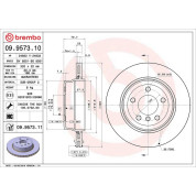 Brembo | Bremsscheibe | 09.9573.11