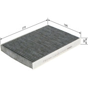 BOSCH | Filter, Innenraumluft | 1 987 432 311
